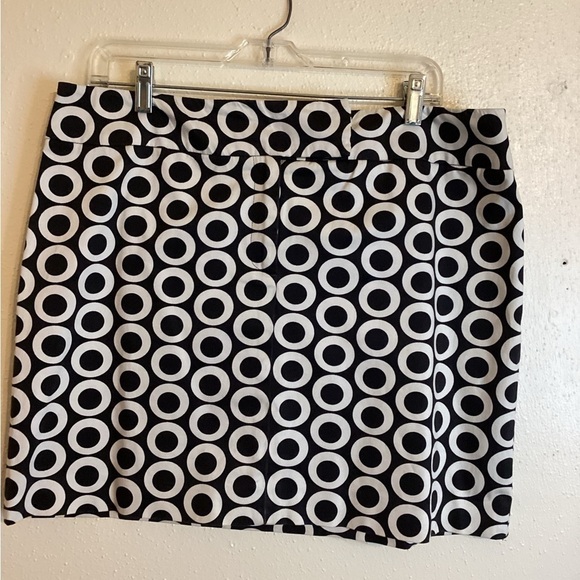 Inc International Concepts Skirt Geometric Circle Size 14 - Picture 2 of 7